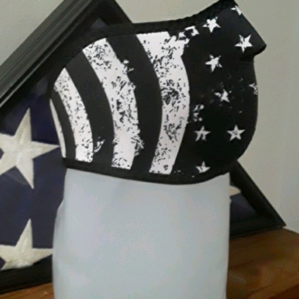 American flag face mask